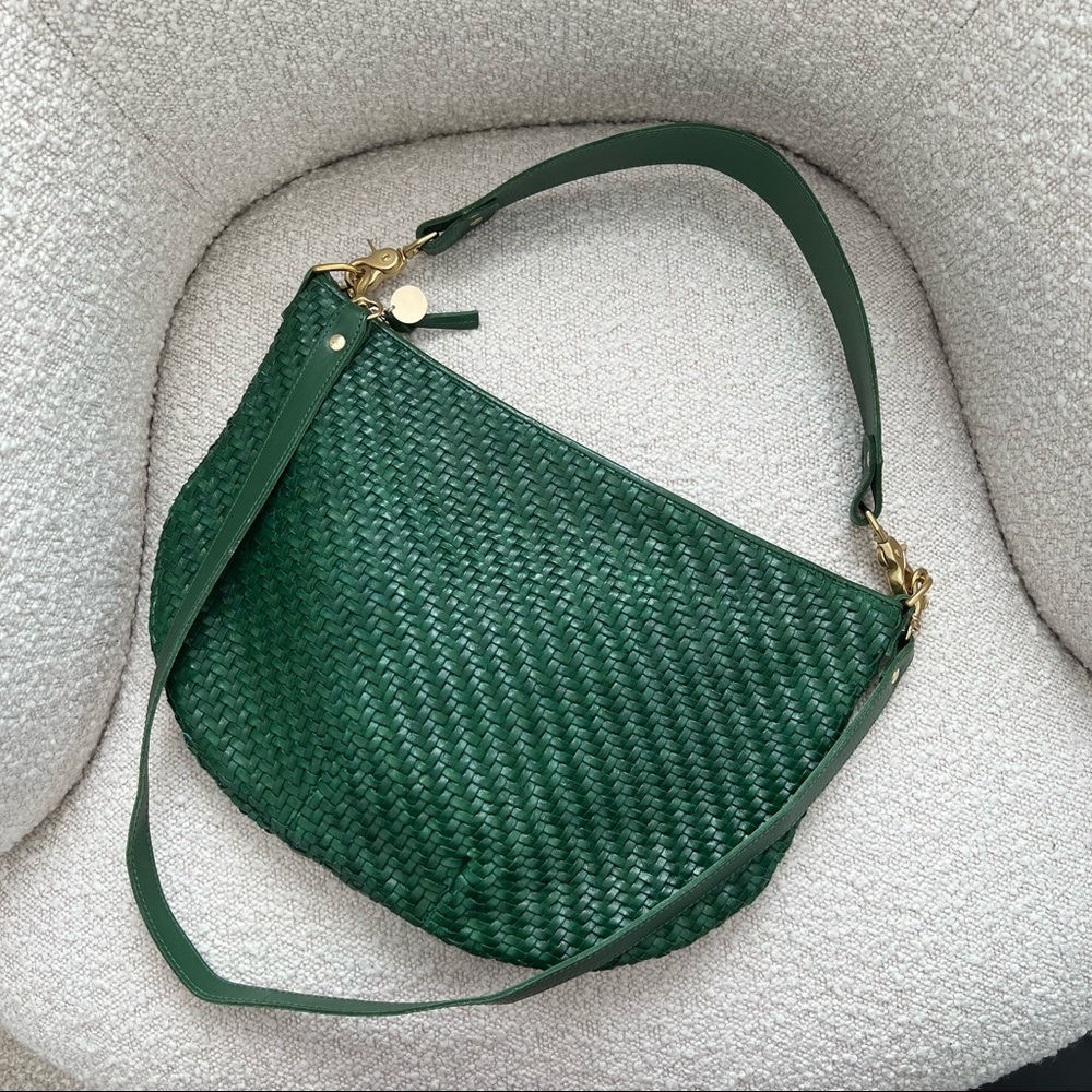 Clare V Moyen Messenger Bag | Evergreen